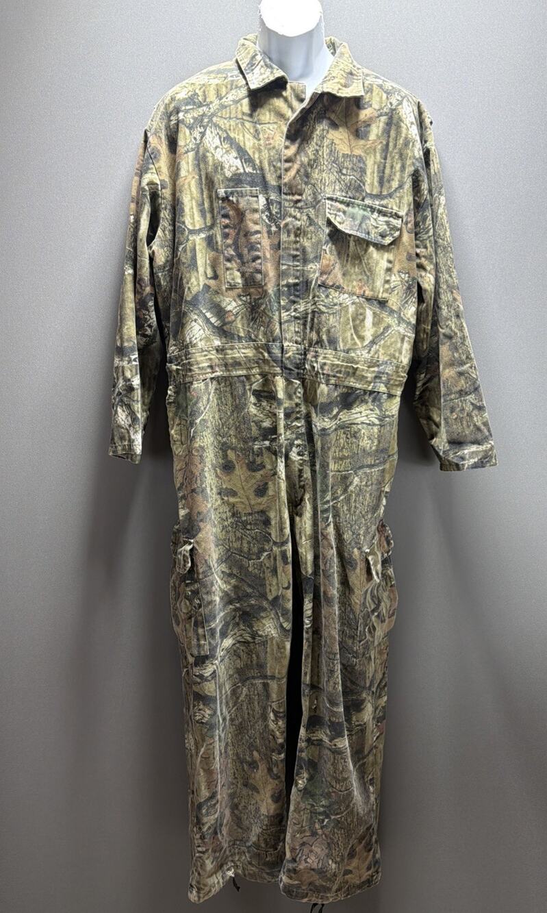 RedHead Realtree Break Up Infinity Camo Cargo Coveralls Mens XL Hunting